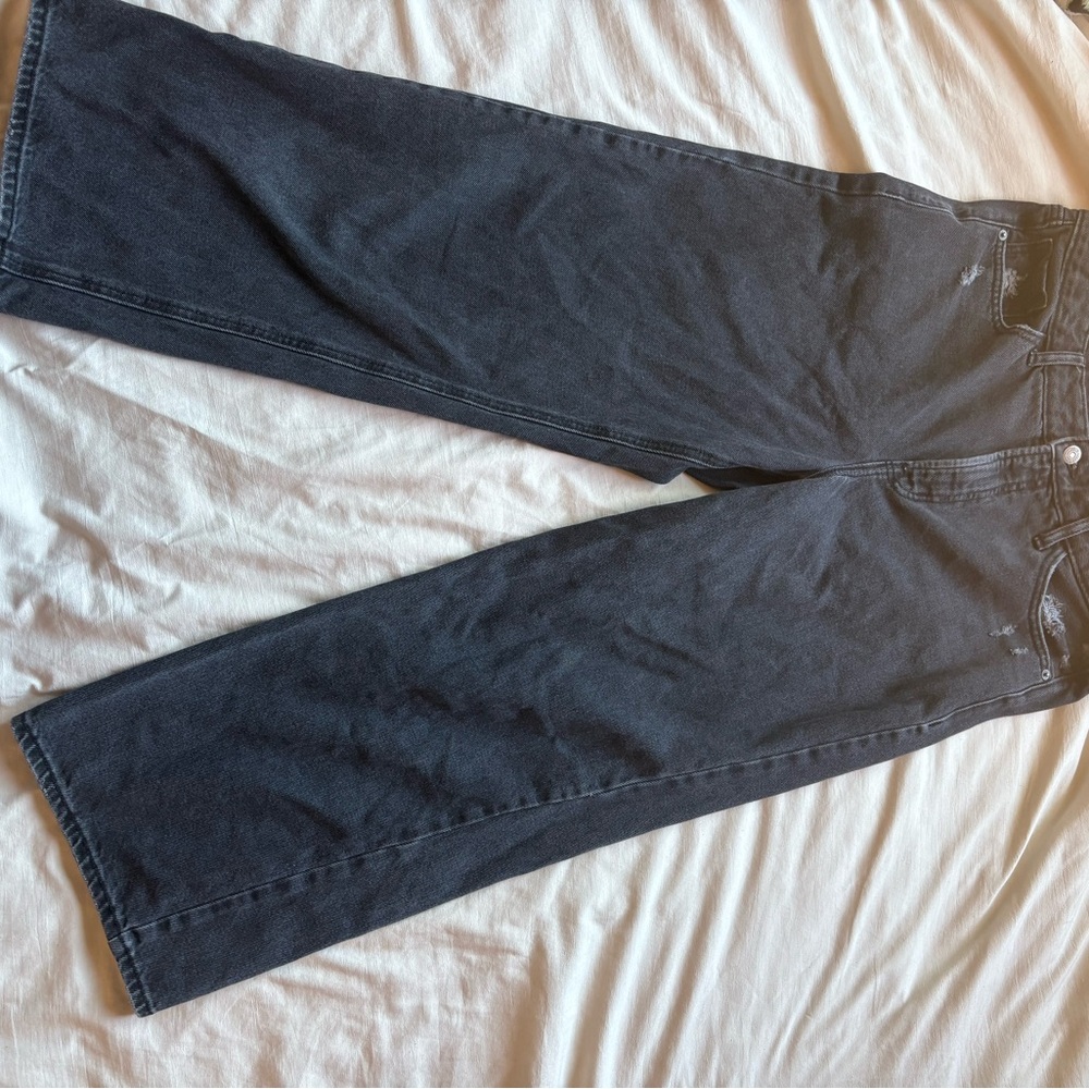American Eagle Outfitters Dark Blue Flare Jeans